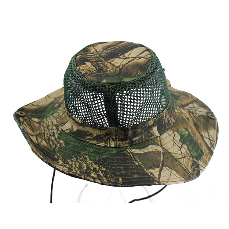 迷彩戶外遮陽(yáng)帽定制