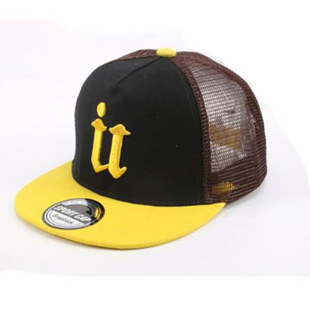 平板嘻哈網眼帽定制