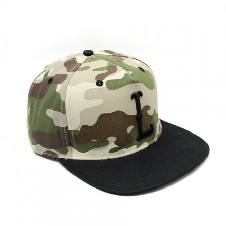 迷彩平沿街舞帽定制