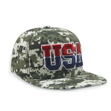 歐美迷彩球隊帽定制