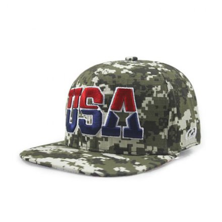 歐美迷彩球隊帽定制