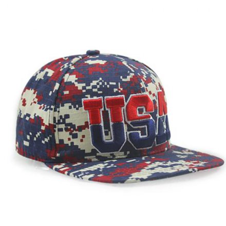 歐美迷彩球隊帽定制