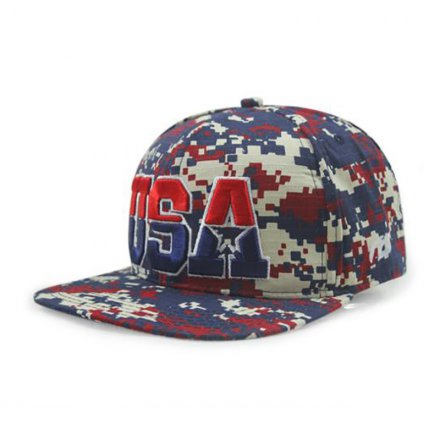 歐美迷彩球隊帽定制
