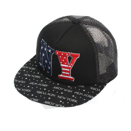 字母繡透氣潮款帽定制