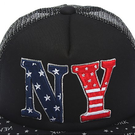 字母繡透氣潮款帽定制