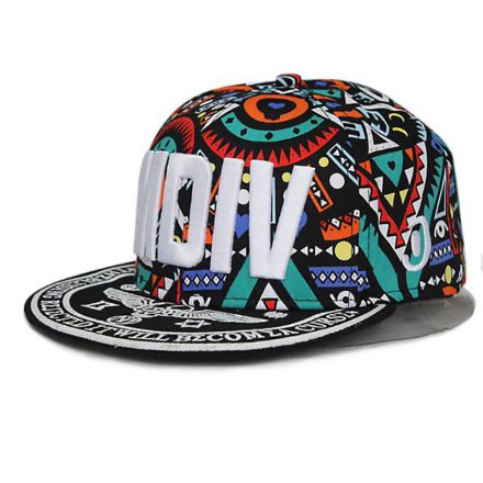 字母繡印花潮款帽定制