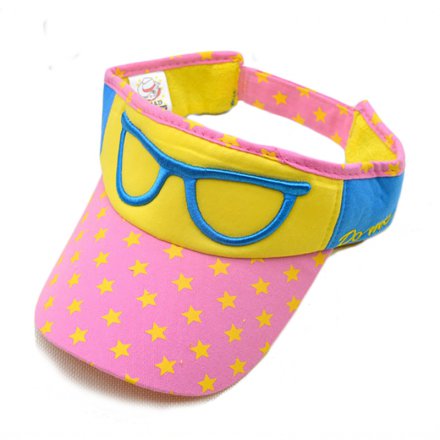 印花兒童遮陽(yáng)空頂帽定制