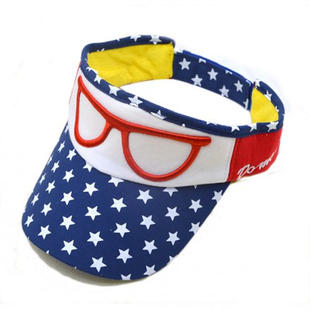 印花兒童遮陽(yáng)空頂帽定制