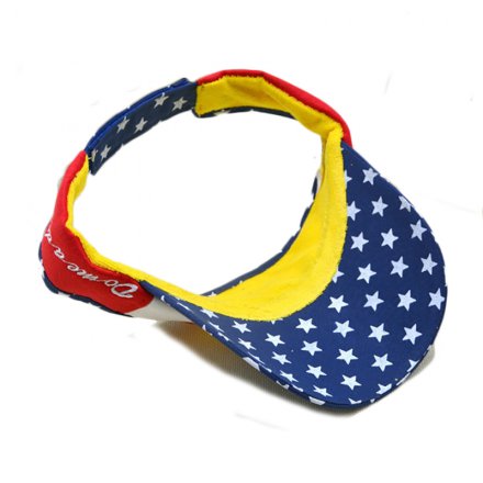 印花兒童遮陽(yáng)空頂帽定制