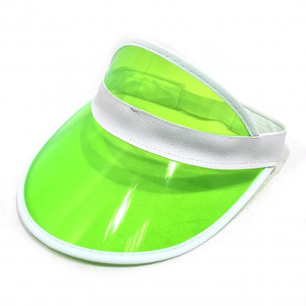 透明膠片防曬空頂帽定制