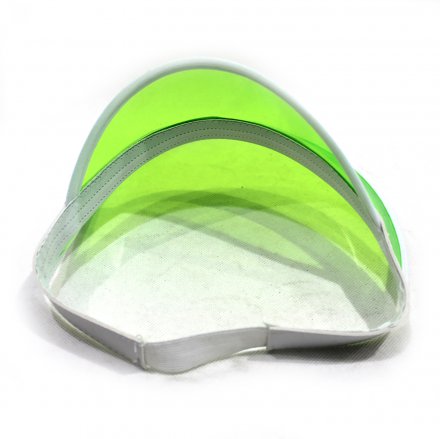 透明膠片防曬空頂帽定制