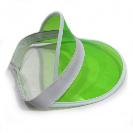 透明膠片防曬空頂帽定制