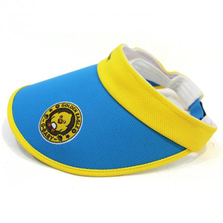 刺繡遮陽空頂帽定制