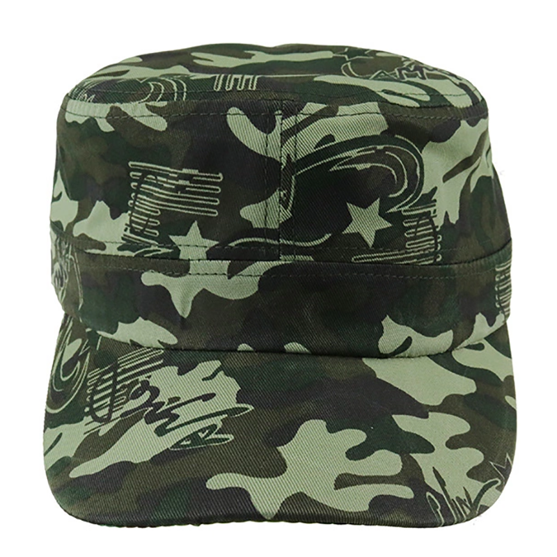 迷彩洗水軍帽定制-洗水軍帽廠家