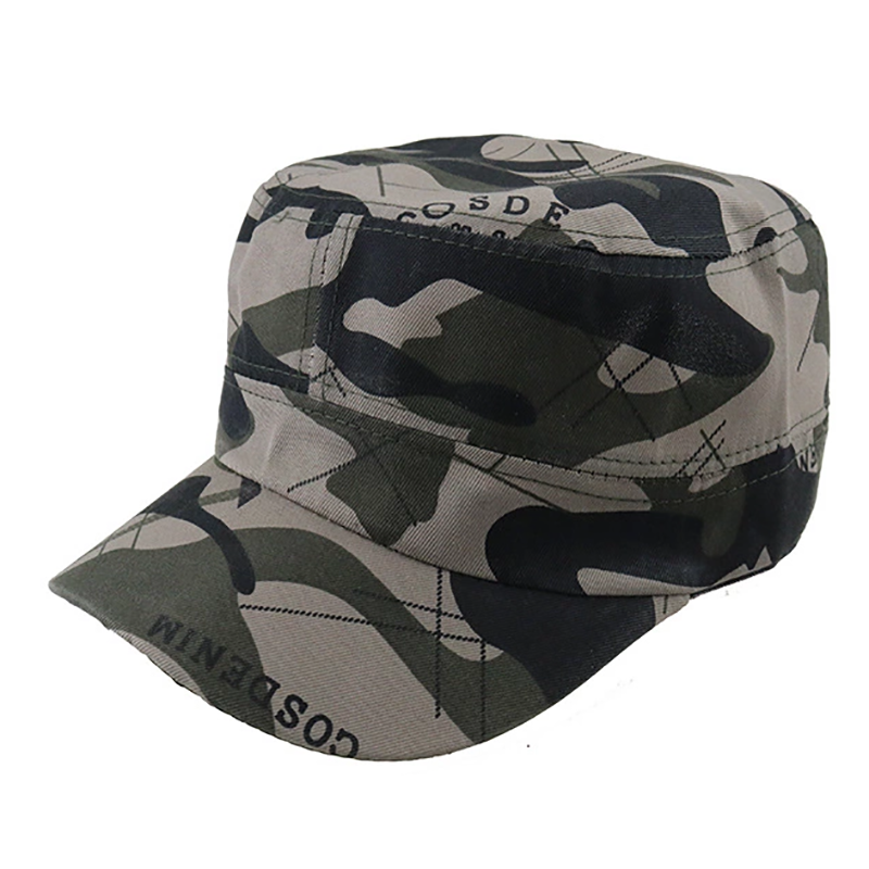 迷彩洗水軍帽定制-洗水軍帽廠家
