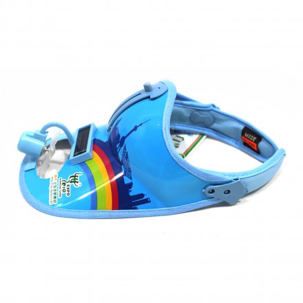 夏季風扇膠片帽批發定制