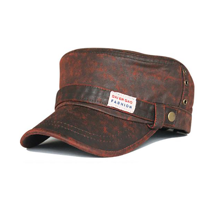 訂制個性工作軍帽-工作帽生產廠家