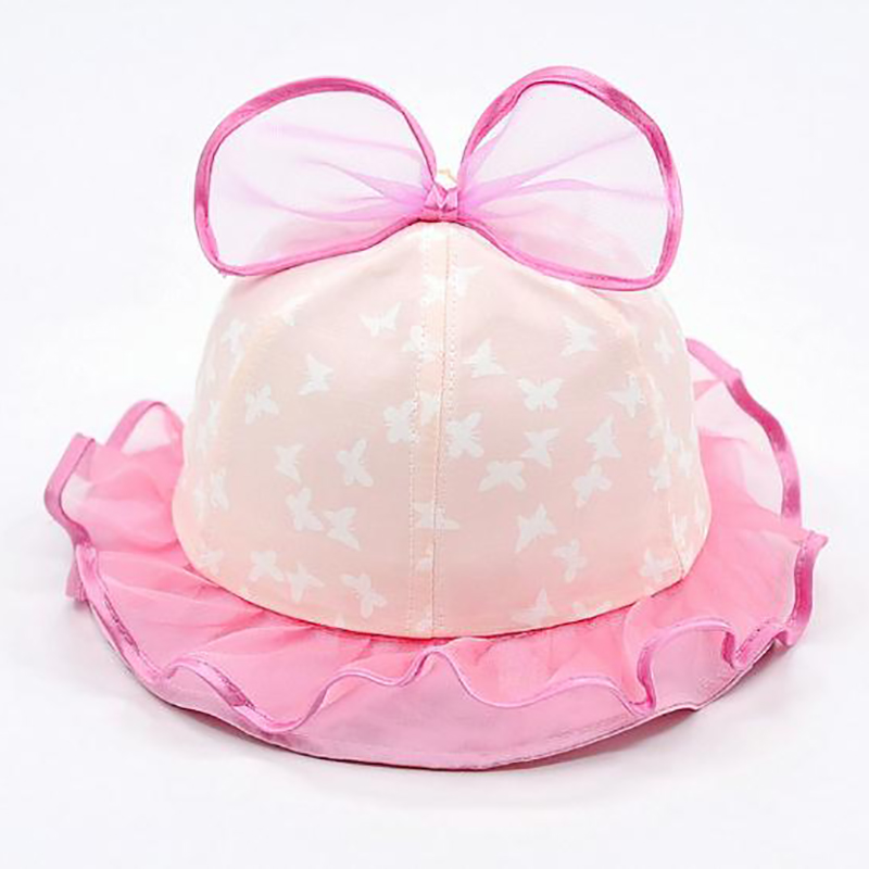 戶外遮陽可愛學生帽定制