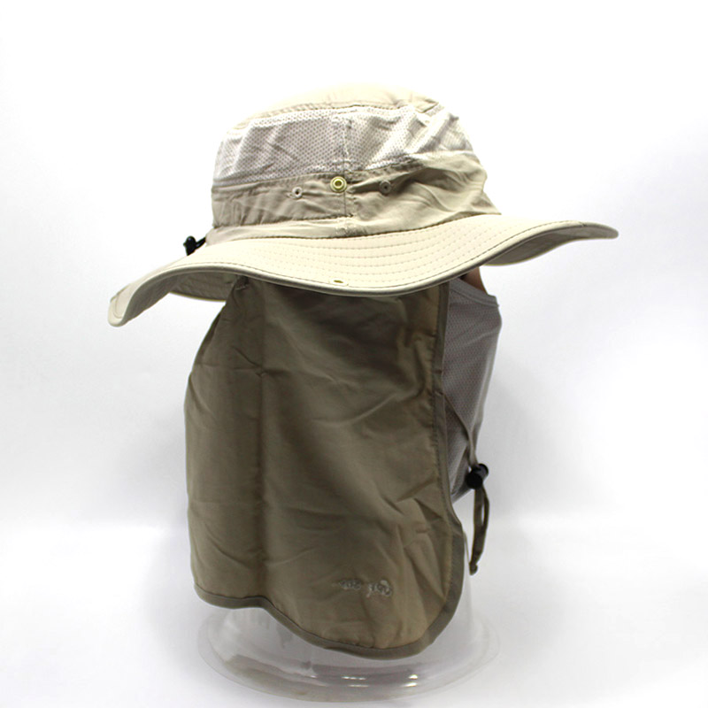 防塵方式釣魚帽訂制-釣魚帽訂制打樣