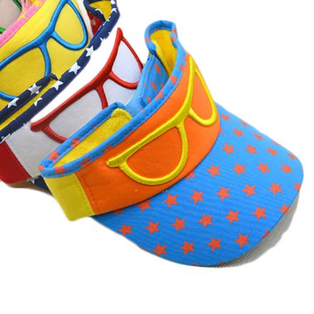 卡通印花寶寶空頂帽定制