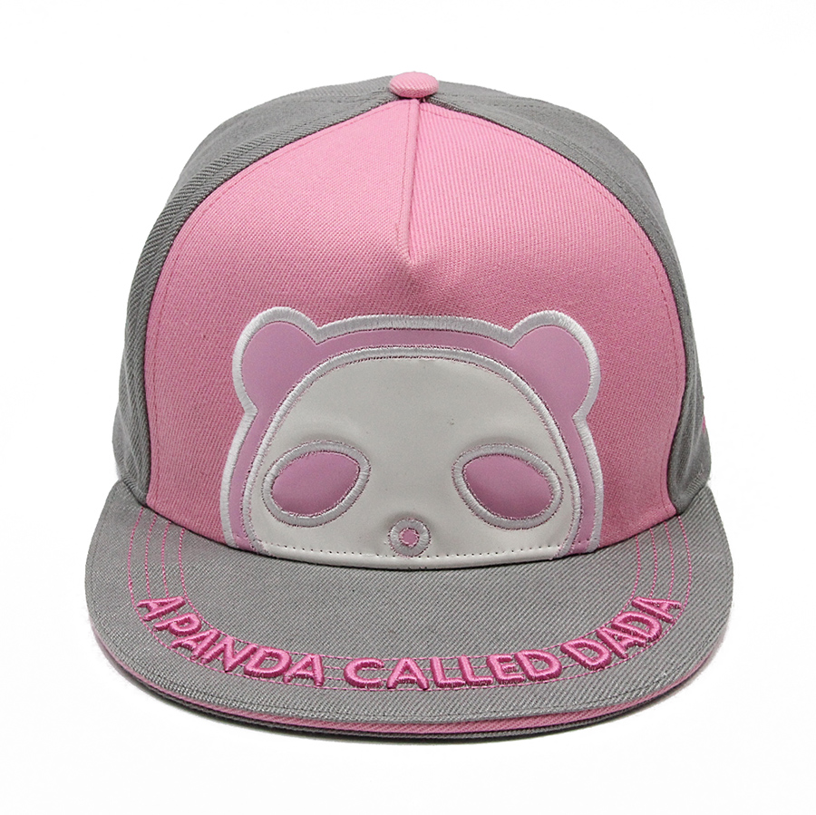 夏季卡通平沿學(xué)生帽定做