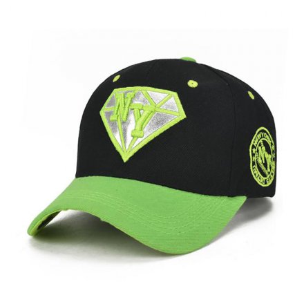 時(shí)尚立體繡棒球兒童帽定做