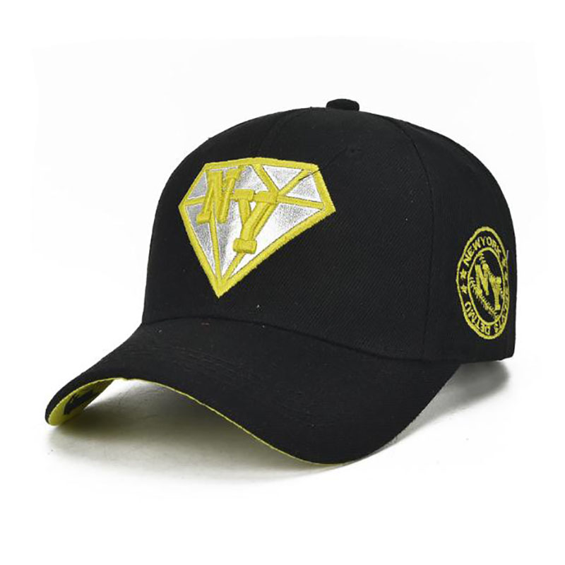 時尚立體繡棒球兒童帽定做