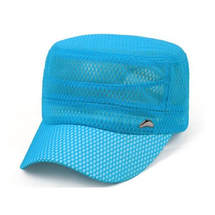 兒童透氣網眼平頂帽定制