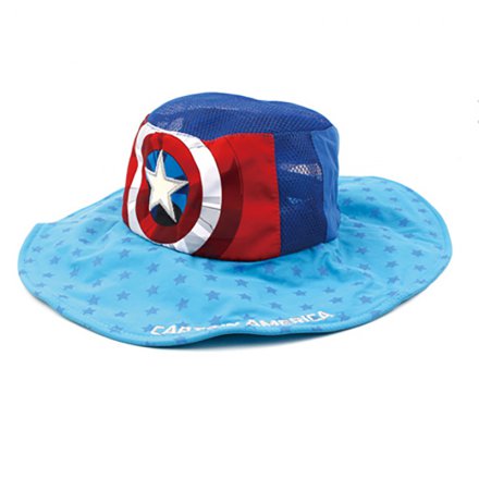 遮陽防曬平頂兒童帽廠家