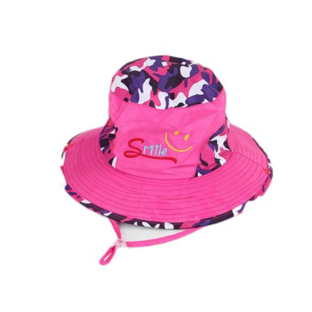 大檐運動平頂兒童帽定制