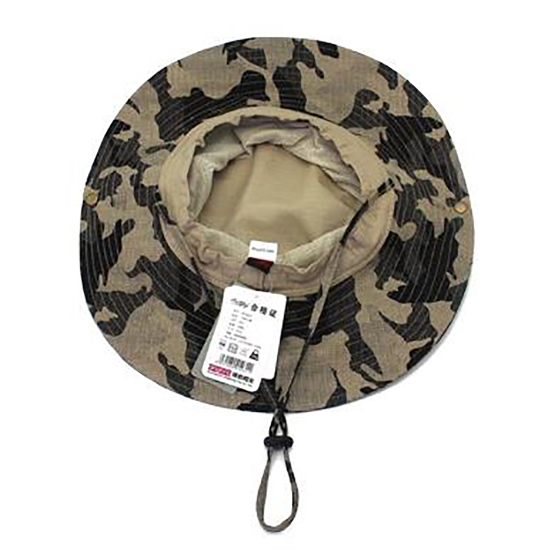 迷彩防曬帽訂制-防曬漁夫帽定做