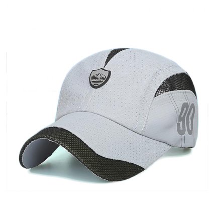 運動駁片薄料太陽帽定制