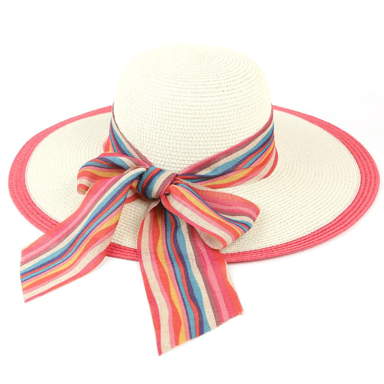 精美女士草帽定制-草帽生產廠家