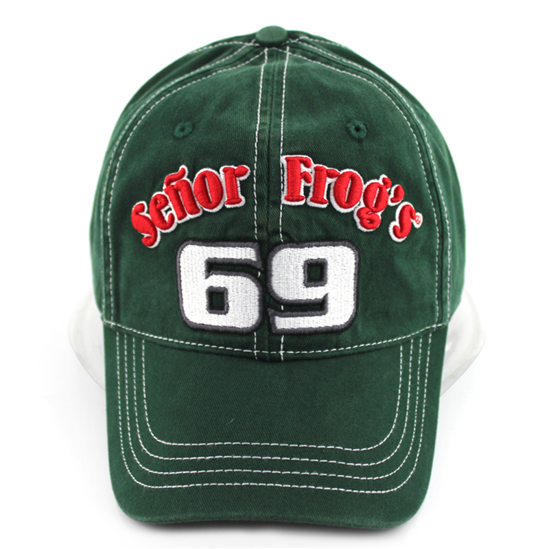 戶外遮陽休閑洗水帽定制