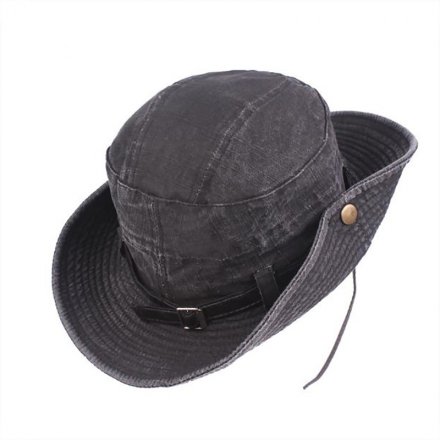 寬檐防曬牛仔洗水帽定制