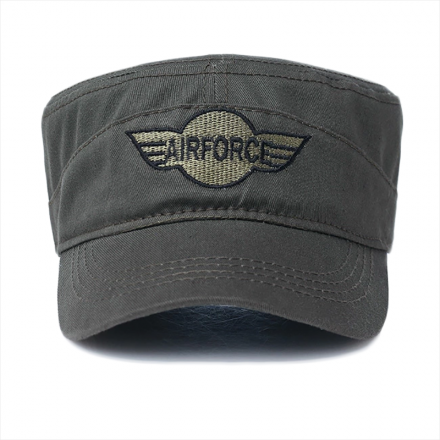 純棉迷彩洗水軍帽定制