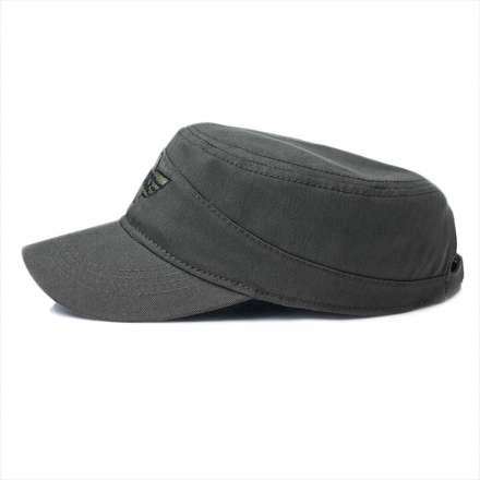 純棉迷彩洗水軍帽定制