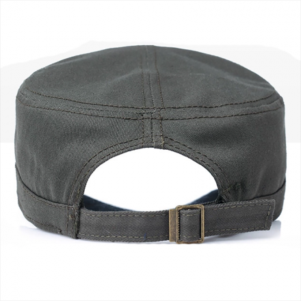 純棉迷彩洗水軍帽定制