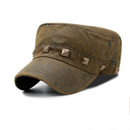 潮款平頂做舊洗水帽定制