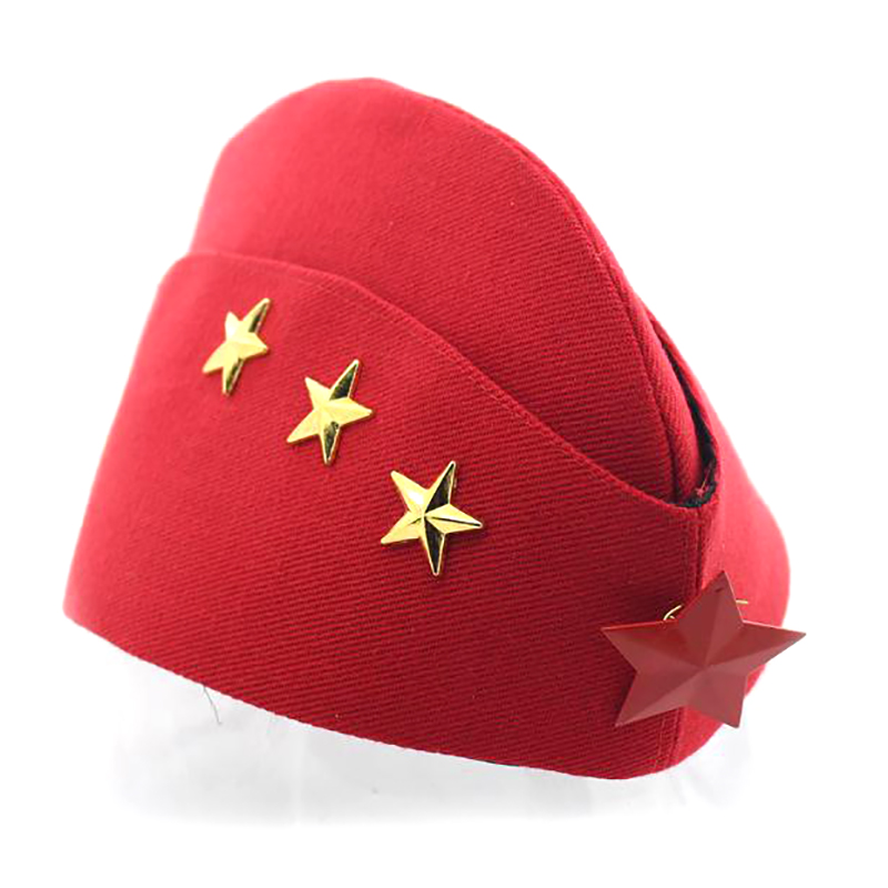 個(gè)性針織定型軍帽定制-定型帽廠家