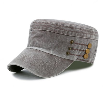 平頂棉質洗水帽定制