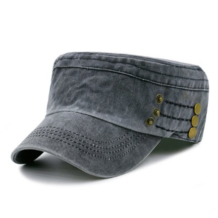 平頂棉質洗水帽定制