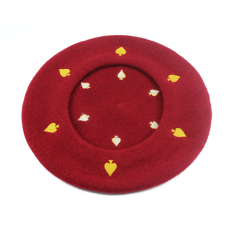 訂做時尚個性貝雷帽-廣東貝雷帽廠家