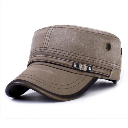 百搭洗水套色軍帽定制