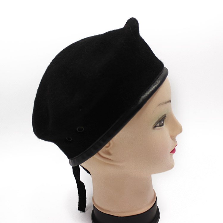 精美女士貝雷帽定制-貝雷帽廠家