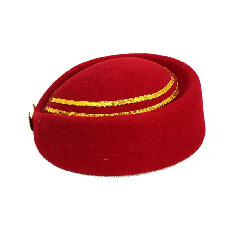 純棉空姐帽定制-空姐帽訂制廠家